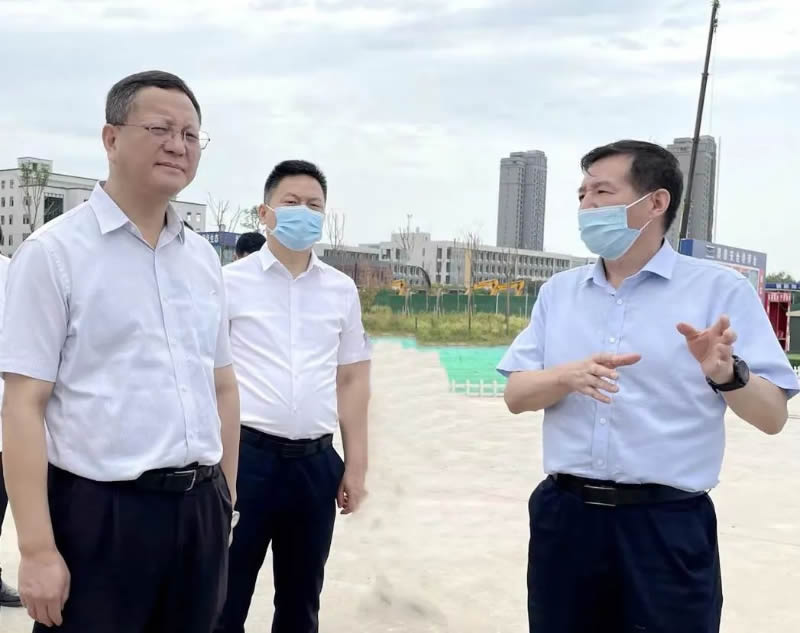 西安市委常委、經(jīng)開區(qū)黨工委書記康軍一行蒞臨公司調(diào)研考察